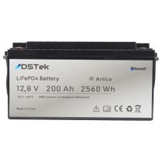 Batteria LiFePO4 12,8V 200Ah "ARTICA" con Bluetooth e pre-riscaldatore (anche drop in) - GARANZIA 5 ANNI