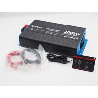 (12V) Inverter Onda Pura DC-AC 2000W / 4000W con comando remoto (12V) Inverter Onda Pura DC-AC 2000W / 4000W con comando remoto